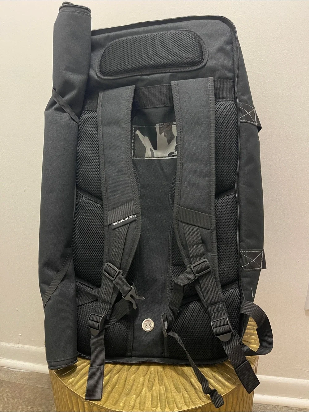 Spirit Men's Black Travel Duffel with Multiple Carry Options